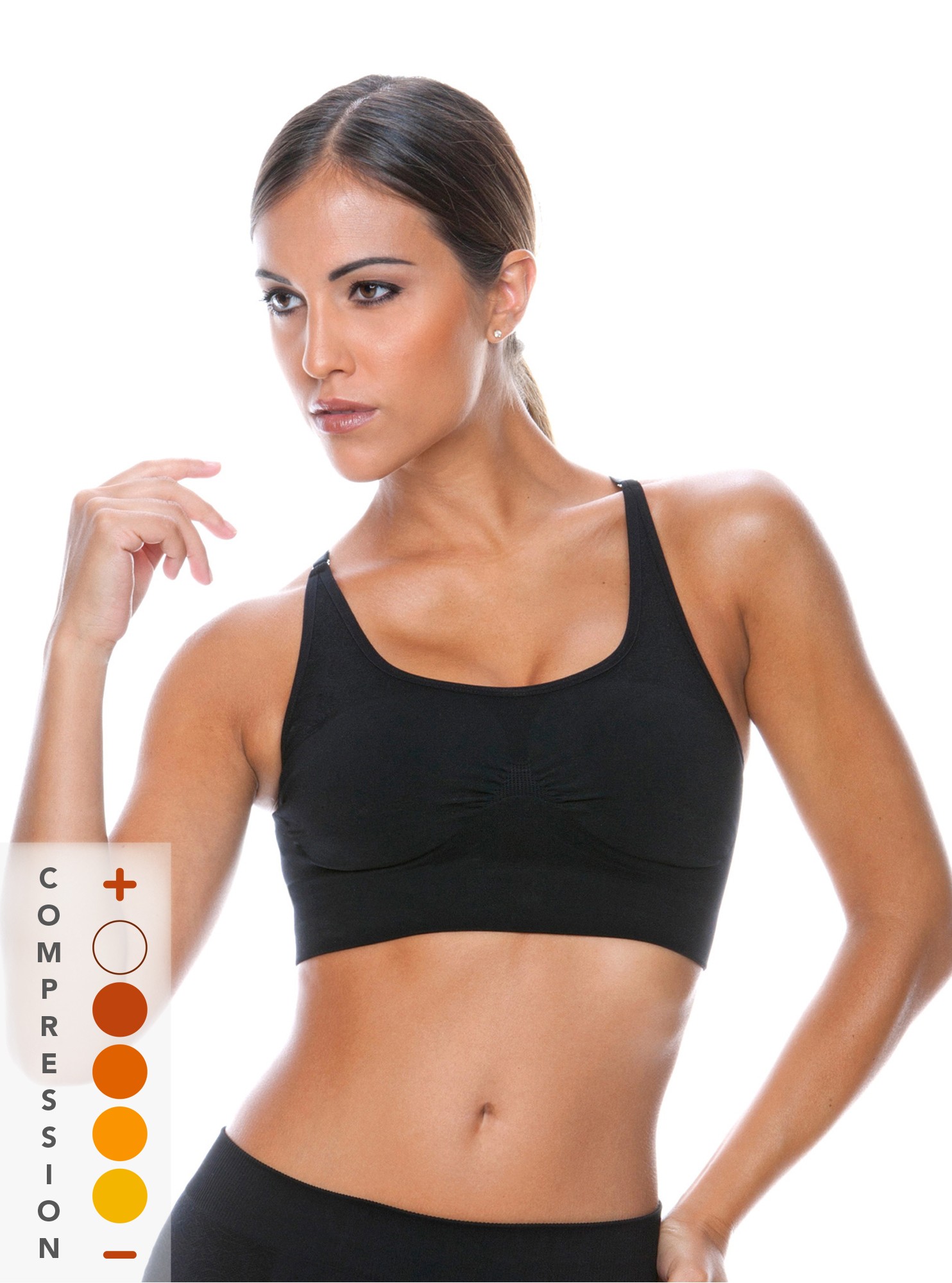 Reggiseno Sportivo Compressione Media